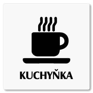 Kuchyňka, 100x100mm, bílá, Nevada